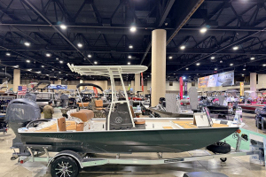 New 2026 Avid 20 Rogue Center Console Charcoal and White