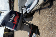 Used 2000 Blazer 180 Pro V Bass Boat Blue and White