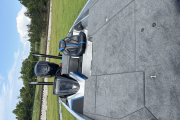 2026 Skeeter ZXE20 Silver w Electric Blue Stripes