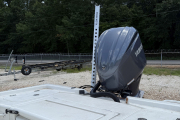 Used 2024 Skeeter SX241 Center Console Boat Ice Blue and White