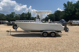 Used 2020 Sportsman 212 Platinum 21ft Center Console Ice Blue and White