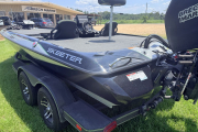 Used 2024 Skeeter ZXR20 Bass Boat Black Silver Green pinstripe