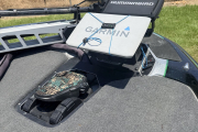 Used 2024 Skeeter ZXR20 Bass Boat Black Silver Green pinstripe