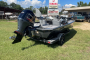 Used 2022 Avid 19XB Alum Bass Boat Charcoal and Platinum