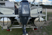 Used 2008 Bennington 22FSi Pontoon boat 2 log